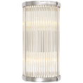 Load image into Gallery viewer, Allen Small Linear Sconce - Polished Nickel Finish
