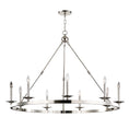 Load image into Gallery viewer, Allendale Medium Chandelier - Polished Nickel Finish
