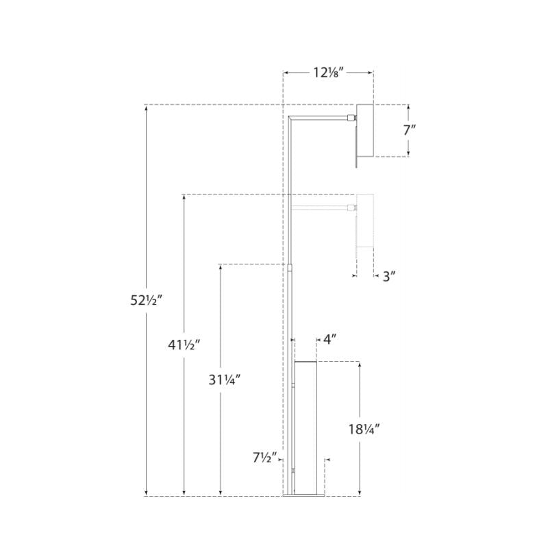 Alma Floor Lamp - Diagram