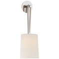 Load image into Gallery viewer, Alpha Large Convertible Sconce - Polished Nickel Finish
