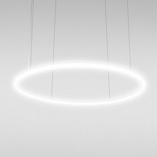 Alphabet of Light 61" LED Chandelier - White Finish