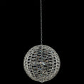 Load image into Gallery viewer, Alta 26" Orb Pendant - Polished Chrome Finish
