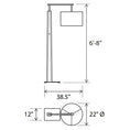 Load image into Gallery viewer, Altus LED Floor Lamp - Diagram
