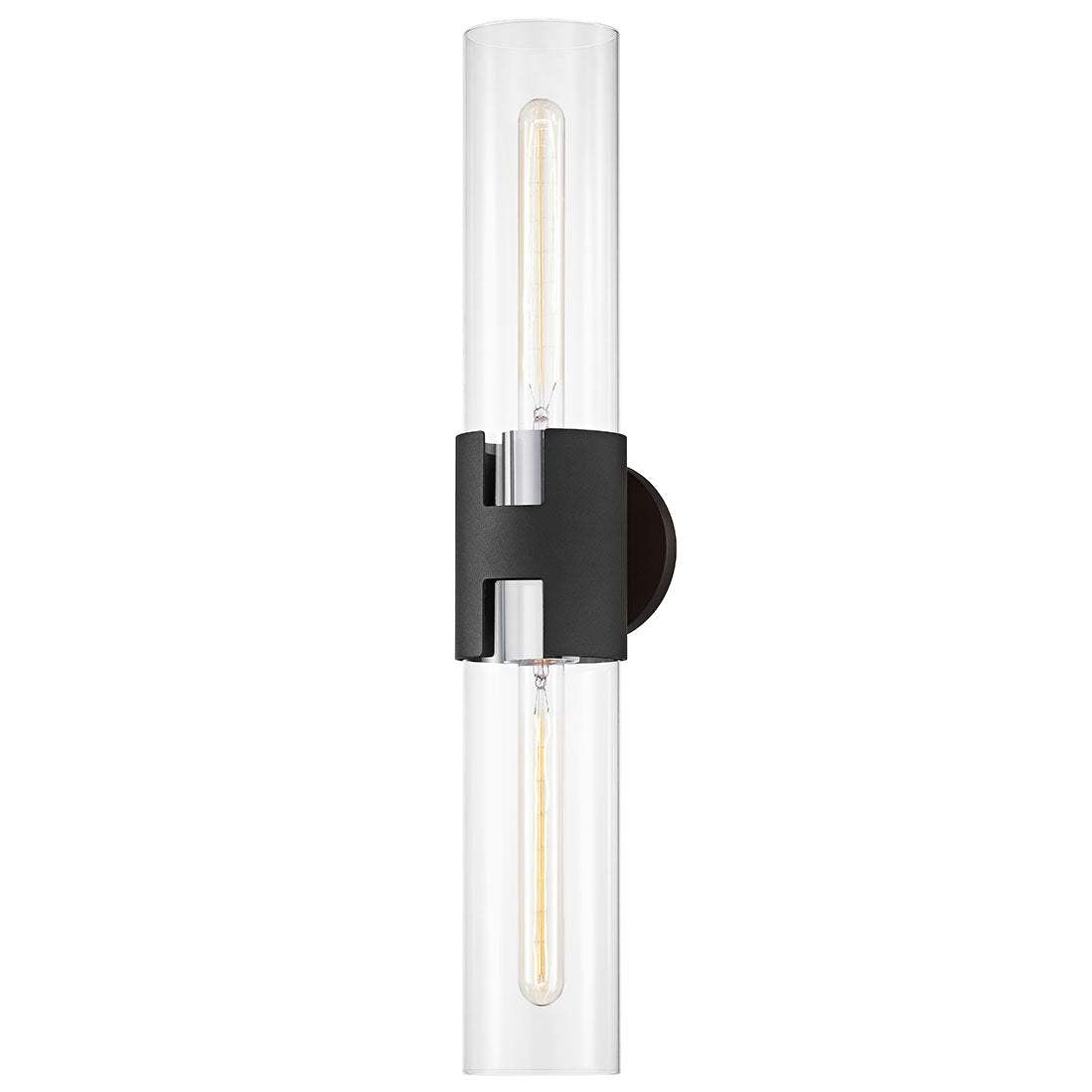 Amado 26" Wall Sconce - Polished Nickel Finish