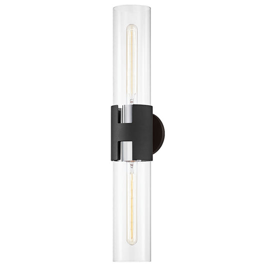 Amado 26" Wall Sconce - Polished Nickel Finish