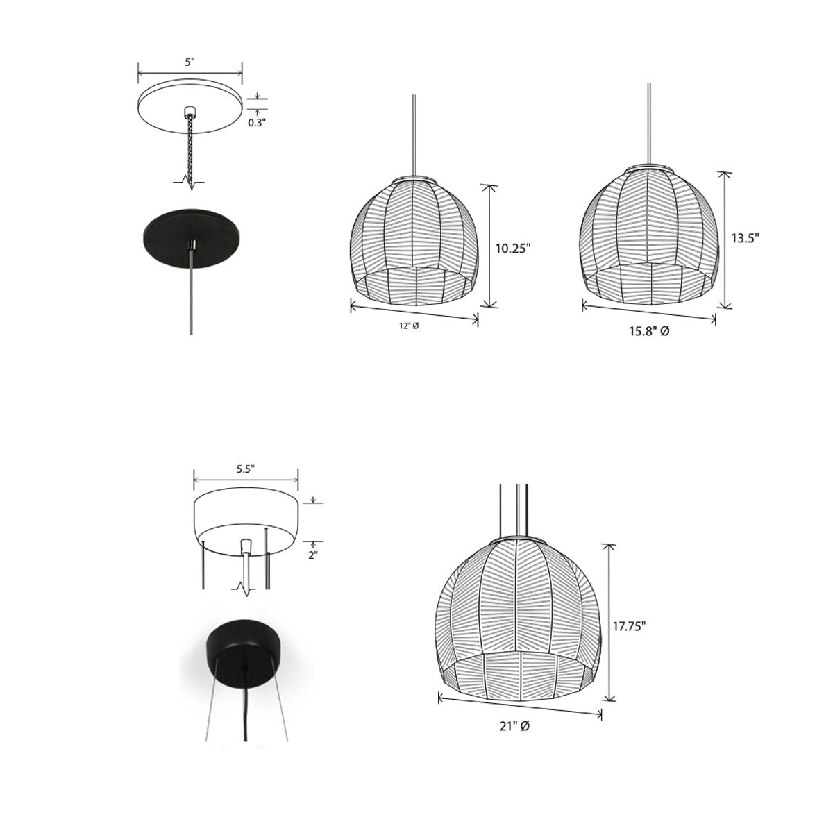 Amicus Pendant - Diagram