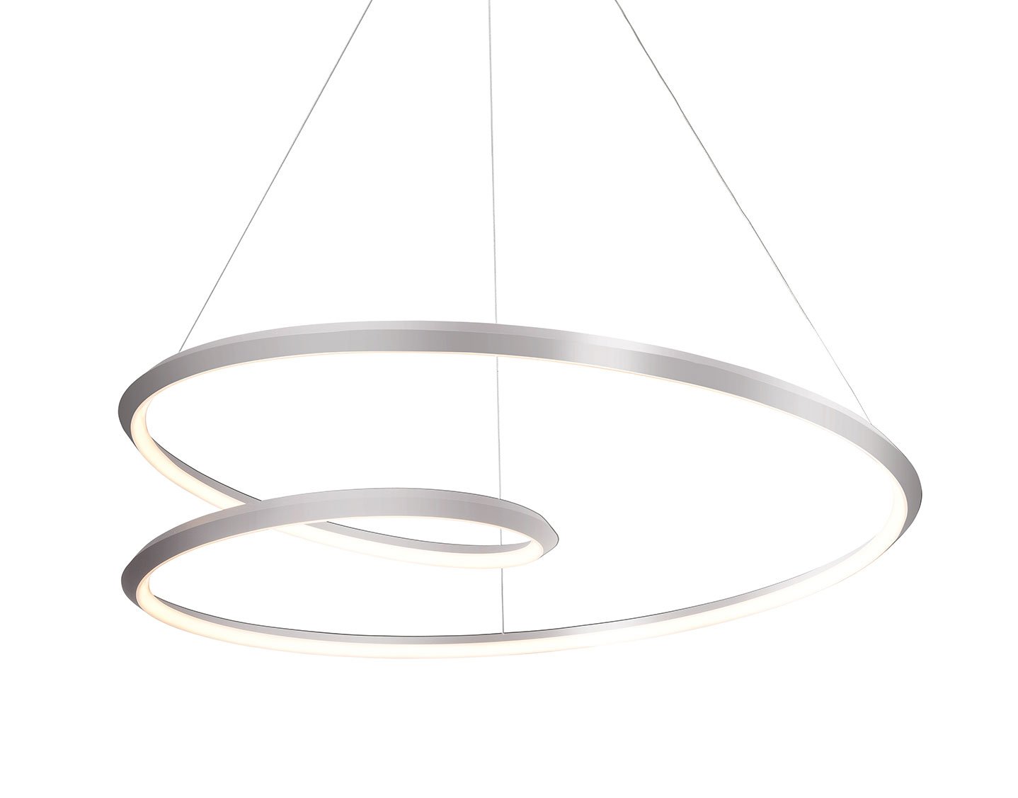 Ampersand 39" Chandelier - Brushed Nickel
