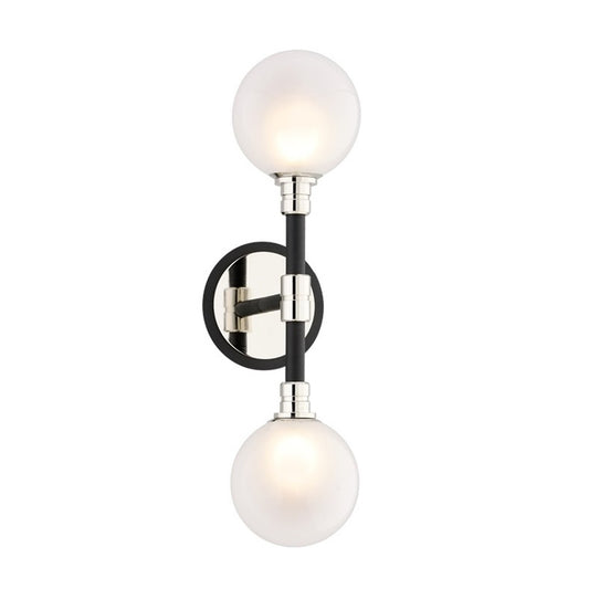 Andromeda Wall Sconce - Polished Nickel Finish