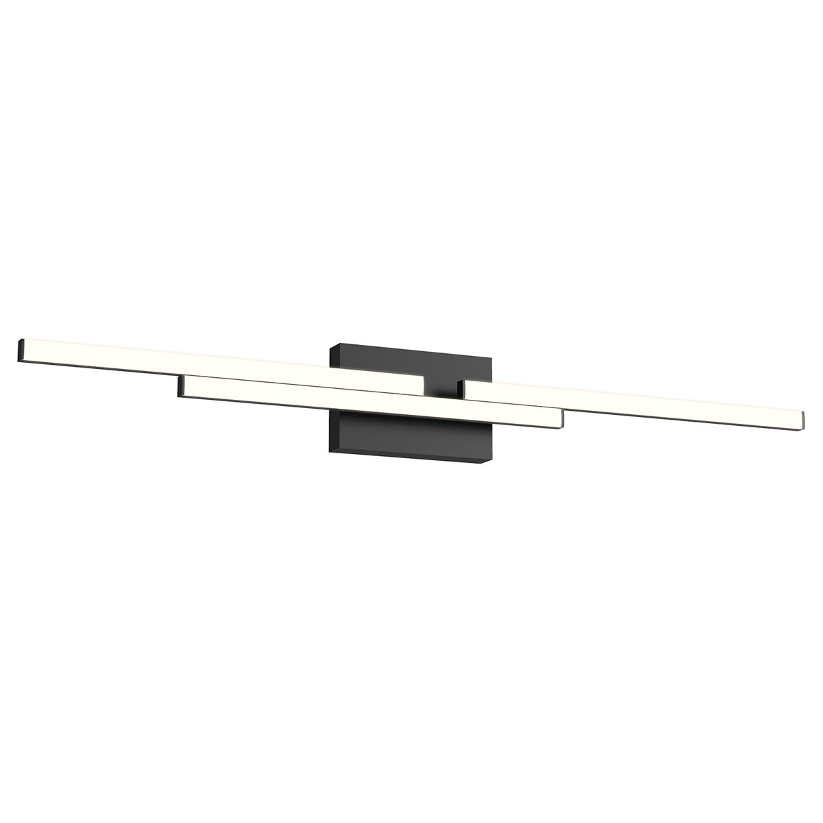 Anello Large Minor LED Bath Bar - Black Finish