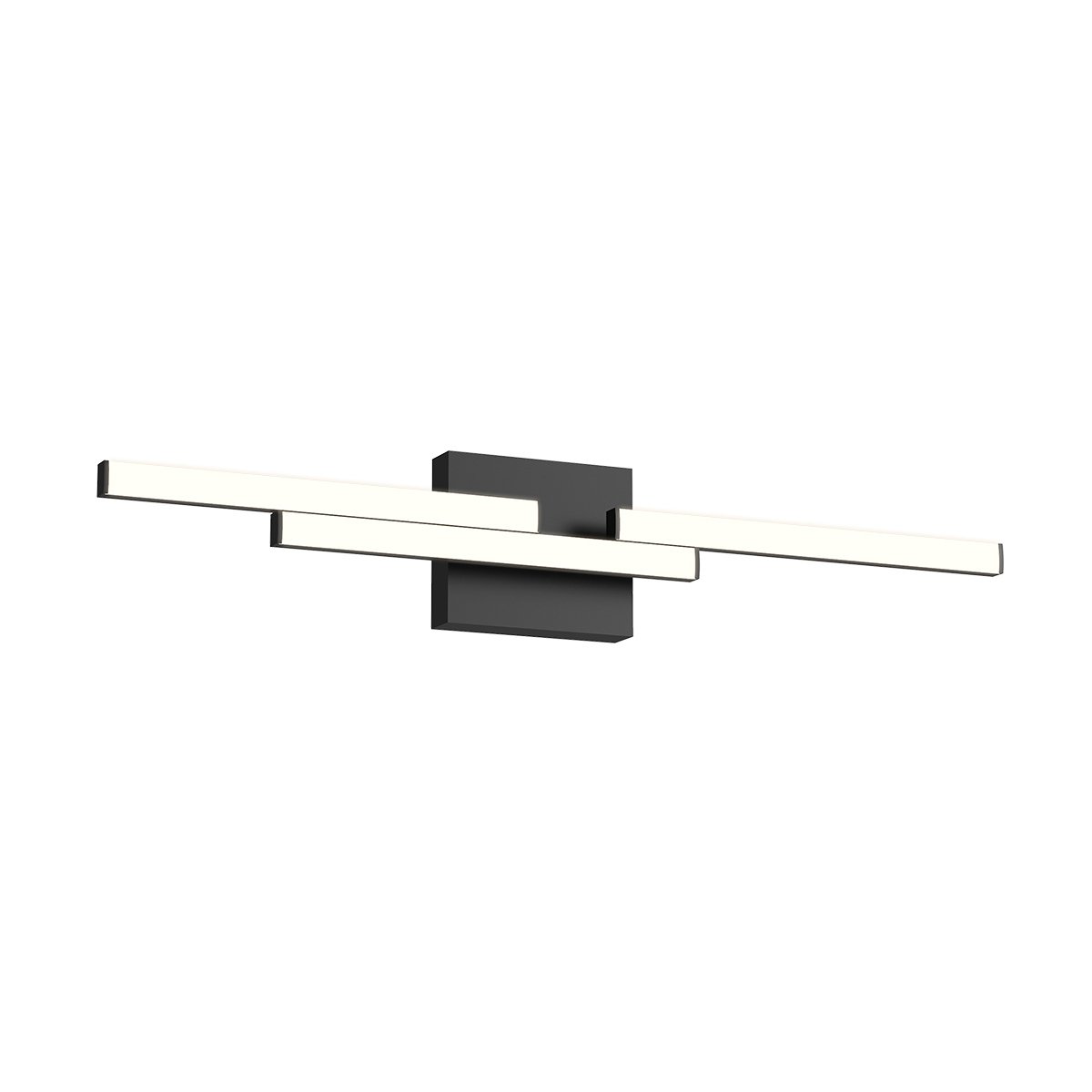 Anello Medium Minor LED Bath Bar - Black Finish