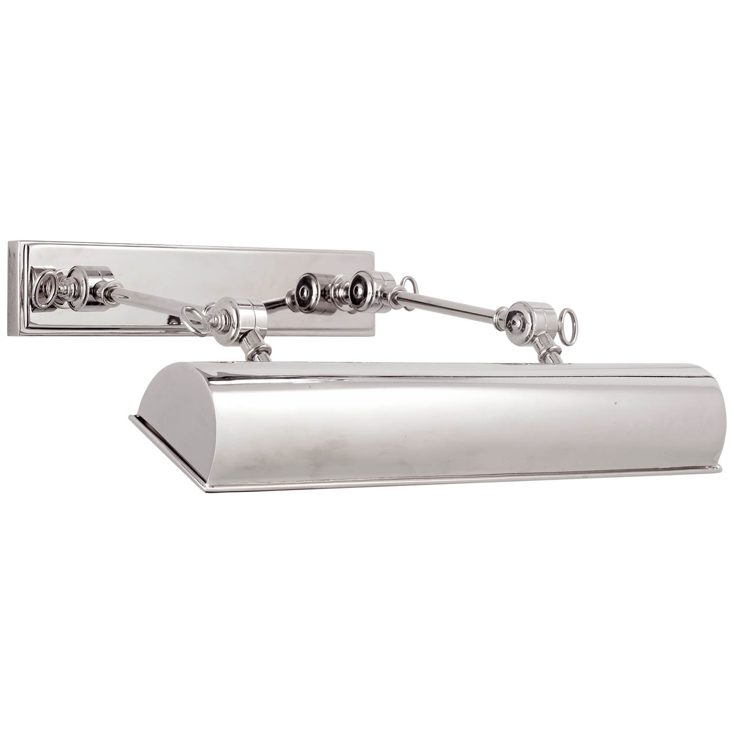 Anette Medium Picture Light - Polished Nickel Finish