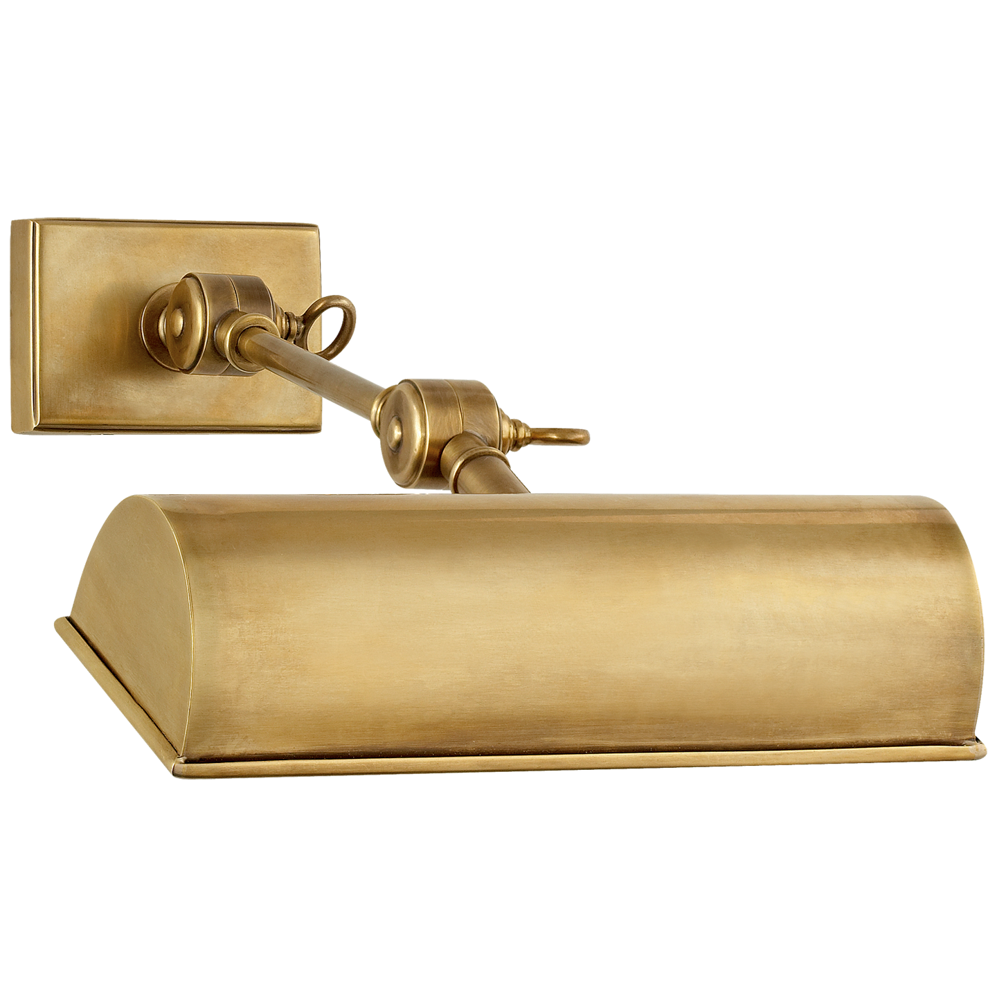 Anette Small Picture Light - Natural Brass Finish