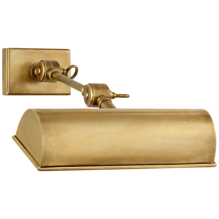 Anette Small Picture Light - Natural Brass Finish