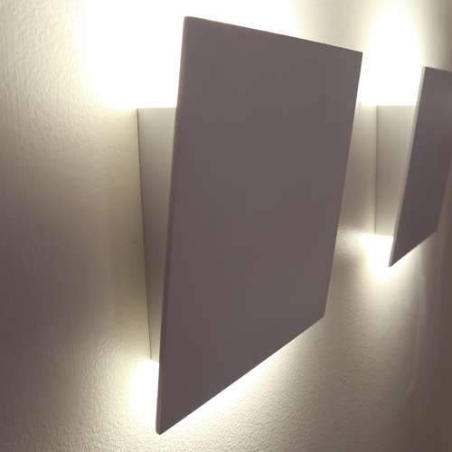 Angled Plane LED Wall Sconce - Display