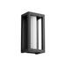 Aperto 12" Outdoor Wall Sconce - Black Finish
