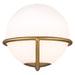 Apollo Wall Sconce - Burnished Brass Finish