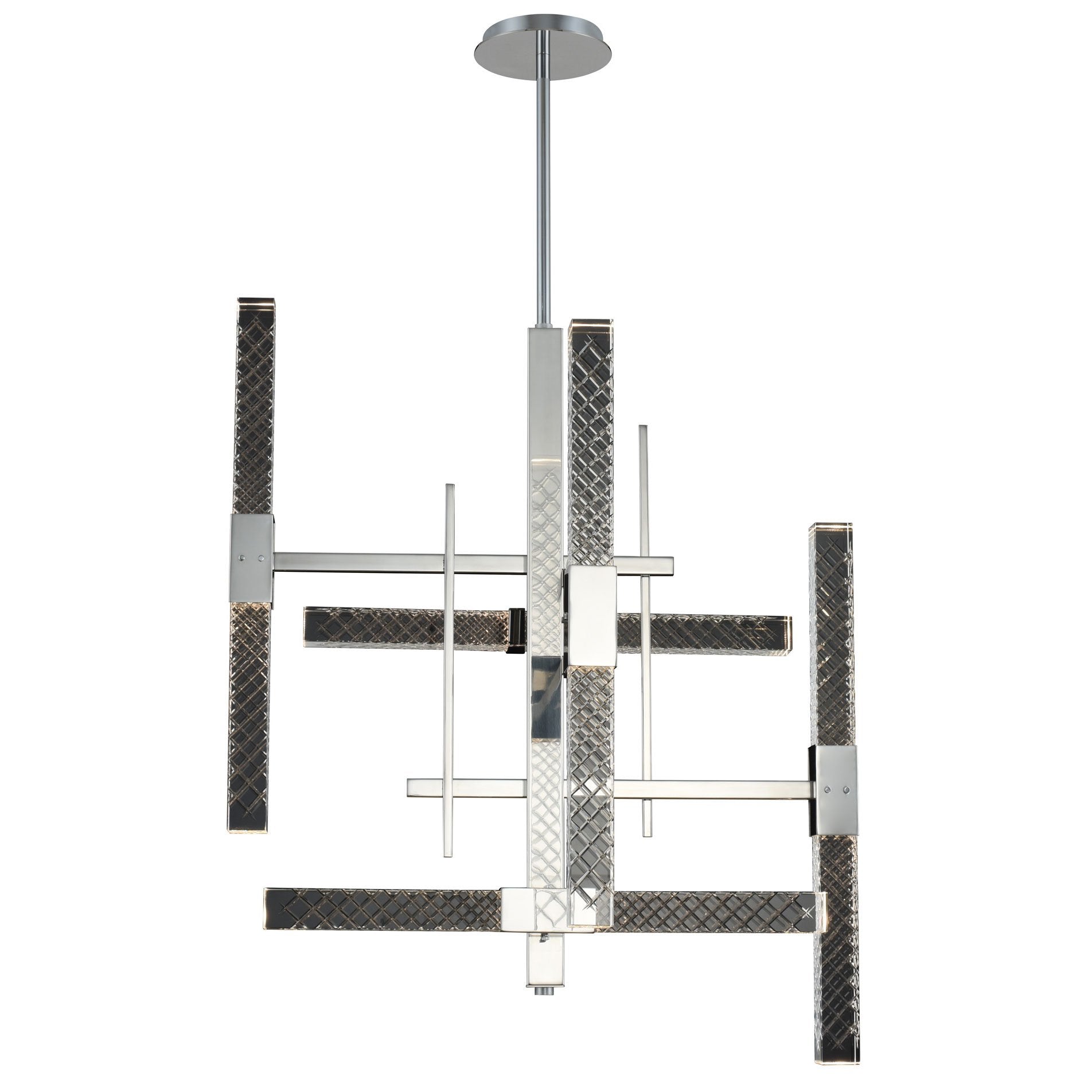 Apollo 10-Light LED Chandelier - Polished Chrome
