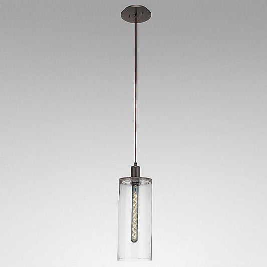 Apothecary Mini Pendant - Flat Bronze