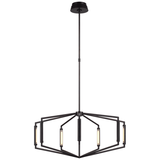 Appareil 30" Low Profile Chandelier - Bronze Finish