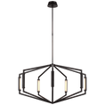 Load image into Gallery viewer, Appareil 40" Low Profile Chandelier - Bronze Finish
