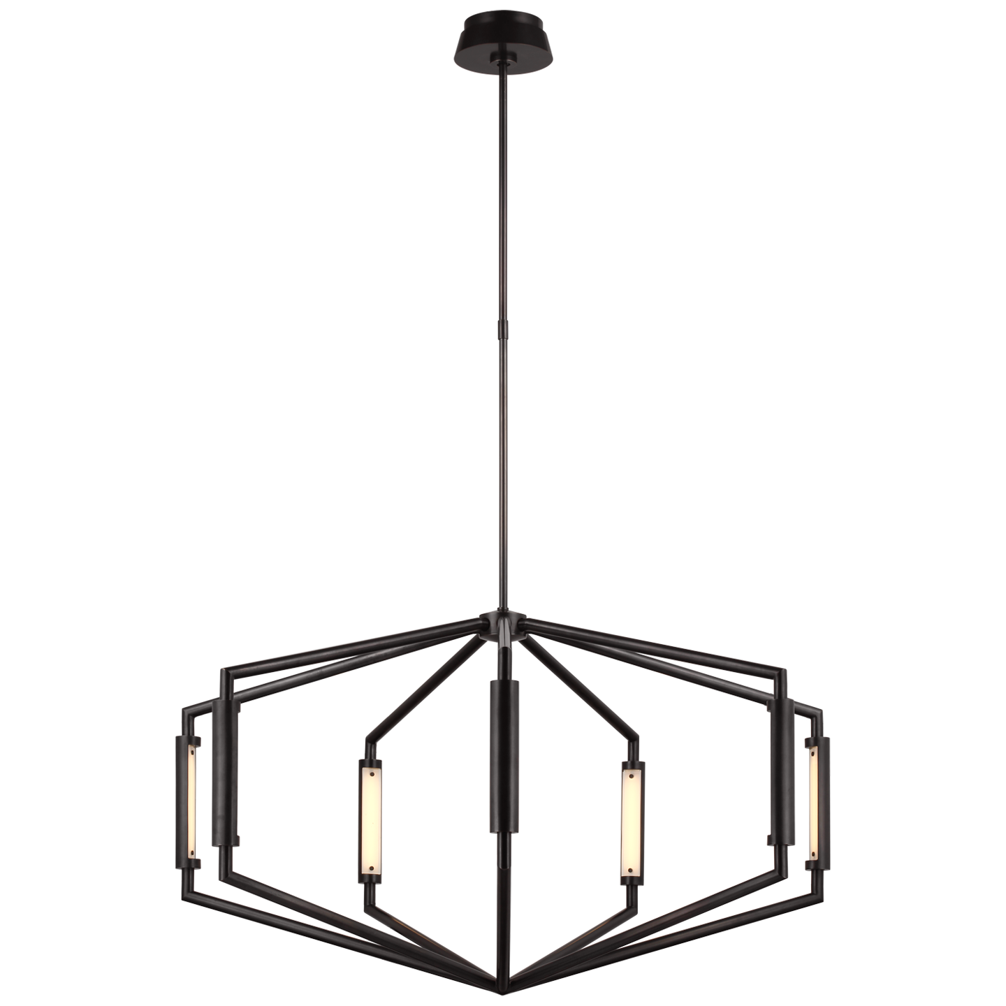 Appareil 40" Low Profile Chandelier - Bronze Finish