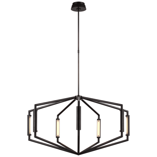 Appareil 40" Low Profile Chandelier - Bronze Finish