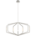 Load image into Gallery viewer, Appareil 40" Low Profile Chandelier - Polished Nickel Finish
