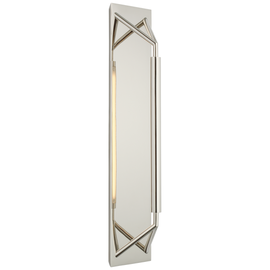 Appareil Large Sconce - Polished Nickel Finish