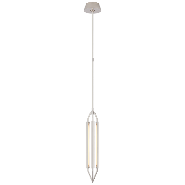 Appareil Small Lantern - Polished Nickel Finish 