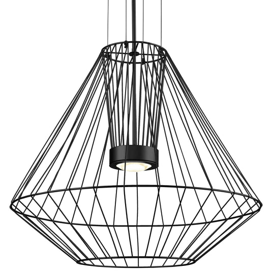 Arctic Large LED Outdoor Pendant -  Black Finish