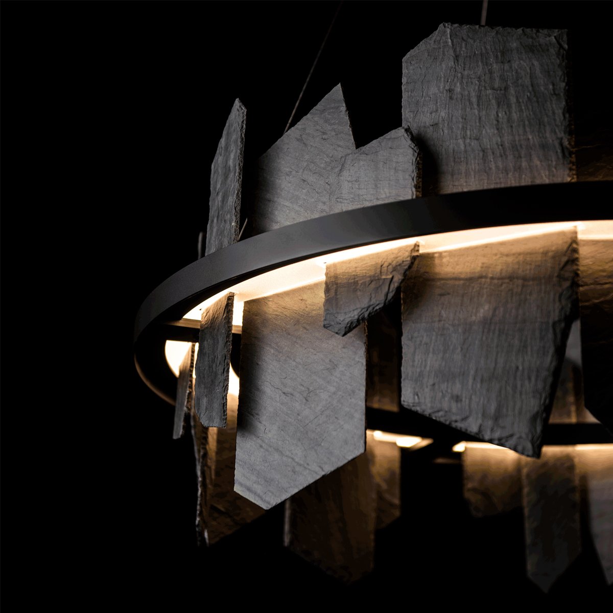 Ardesia Circular LED Pendant - Detail