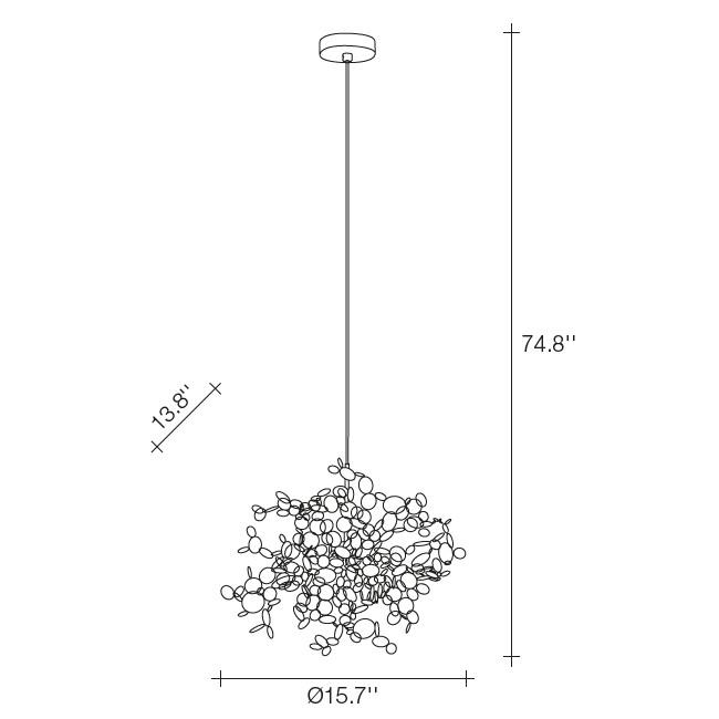 Argent Pendant - Diagram