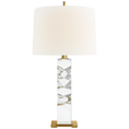 Load image into Gallery viewer, Argentino Large Table Lamp - Hand-Rubbed Antique Brass Finish
