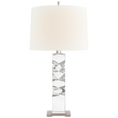 Load image into Gallery viewer, Argentino Large Table Lamp - Polished Nickel Finish
