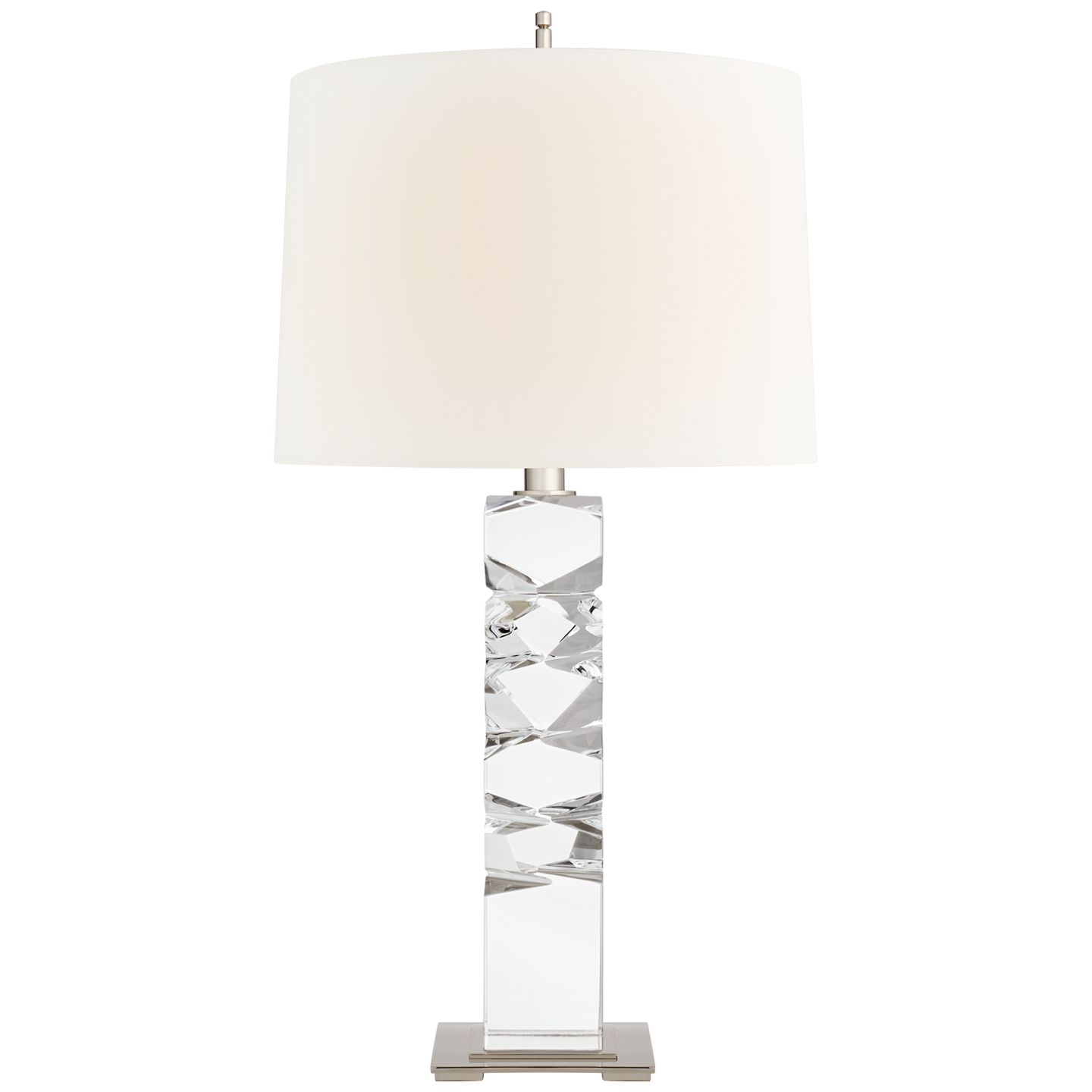 Argentino Large Table Lamp - Polished Nickel Finish