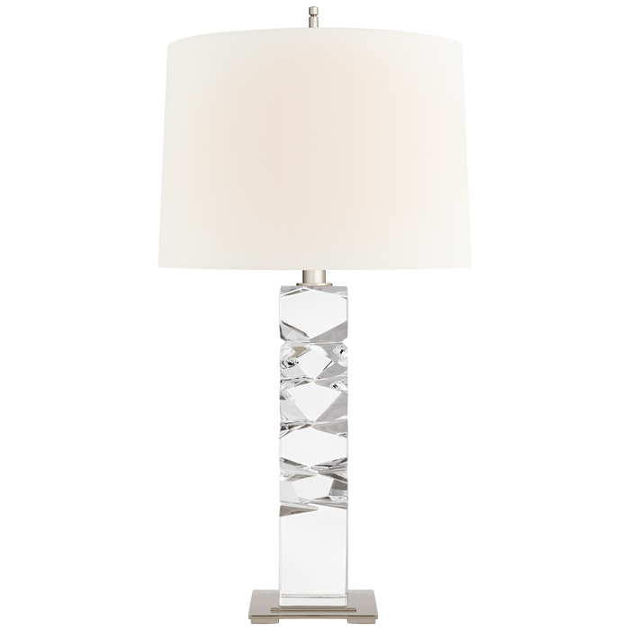 Argentino Large Table Lamp - Polished Nickel Finish