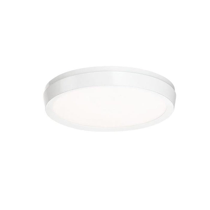 Argo 7.5" LED Round Flush Mount Ceiling Light -White Finish