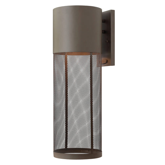 Aria Large Outdoor Wall Light - Buckeye Bronze Finish