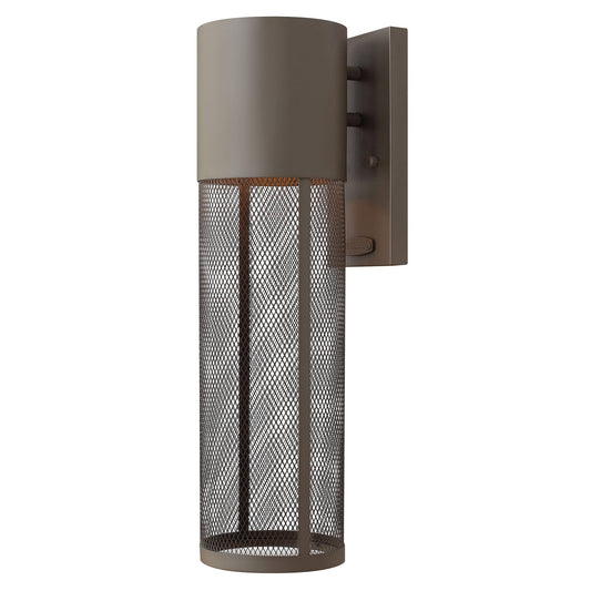 Aria Medium Outdoor Wall Light - Buckeye Bronze Finish