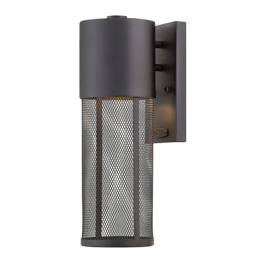 Aria Small Outdoor Wall Light - Black Finish