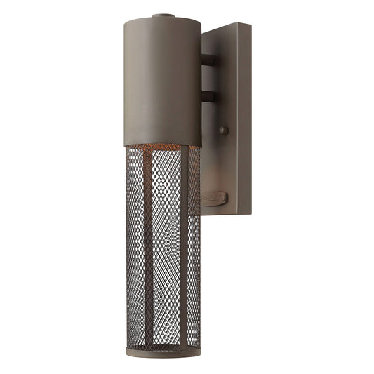 Aria Extra Small Outdoor Wall Light - Buckeye Bronze Finish