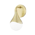 Load image into Gallery viewer, Ariana Bath Wall Sconce - Aged Brass Finish
