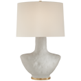 Load image into Gallery viewer, Armato Small Table Lamp - Porous White/Linen Shade
