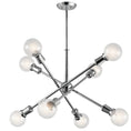 Load image into Gallery viewer, Armstrong 8-Light Chandelier - Chrome Finish
