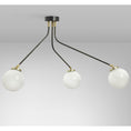 Load image into Gallery viewer, Array Mini Opal Semi Pendant - Bronze/Satin Brass Finish
