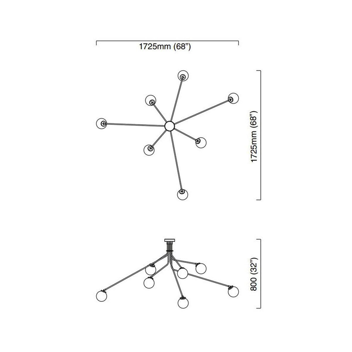 Array Opal Pendant - Diagram