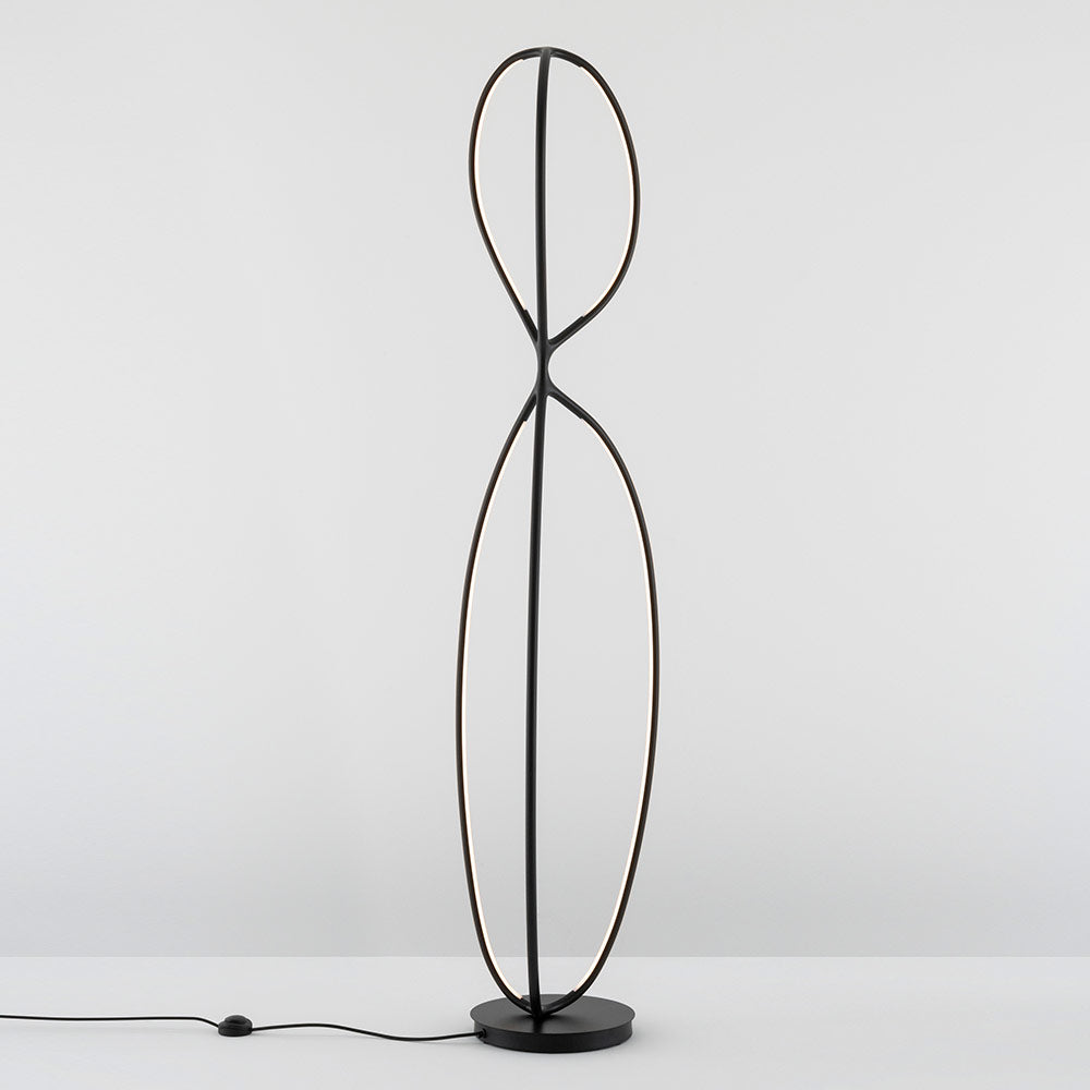 Arrival LED Floor Lamp - Black Finish