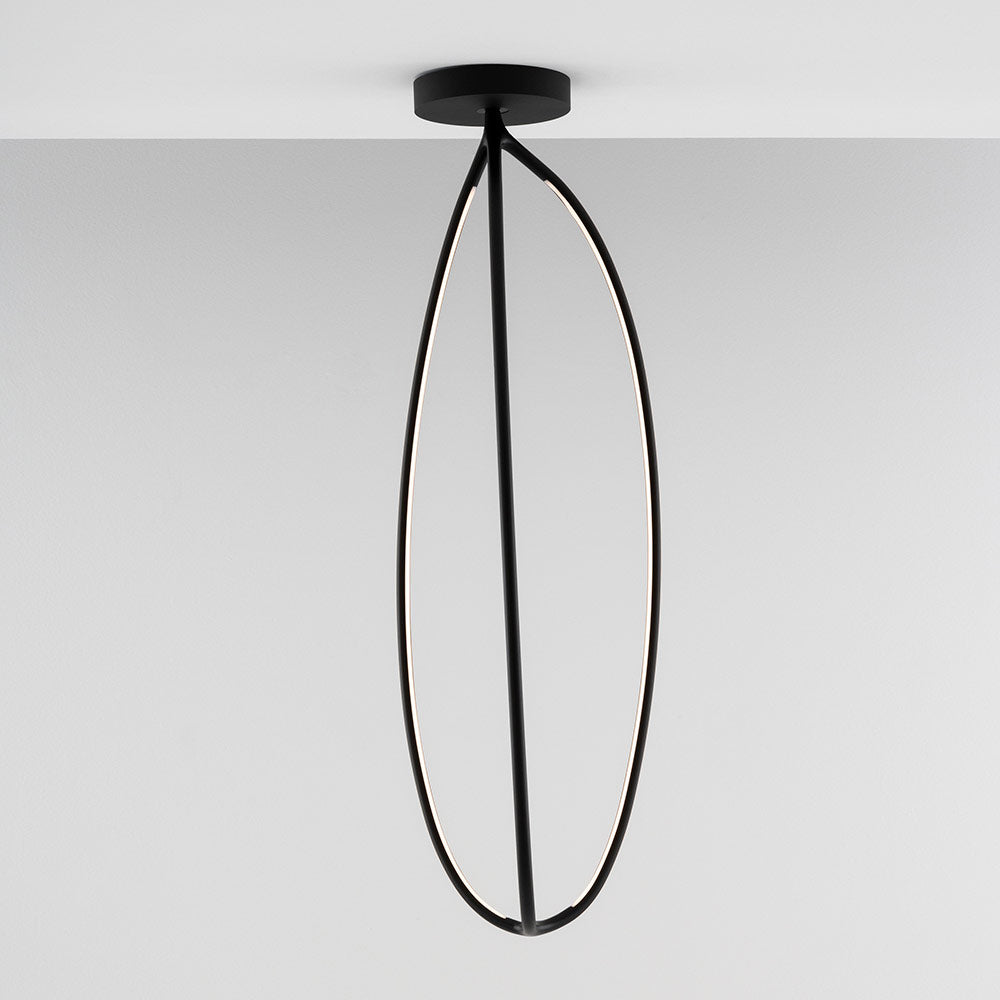 Arrival LED Pendant - Black Finish