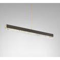 Load image into Gallery viewer, Artes 47" Linear Pendant - Dark Bronze Finish
