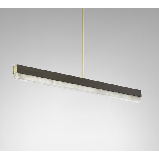 Artes 47" Linear Pendant - Dark Bronze Finish